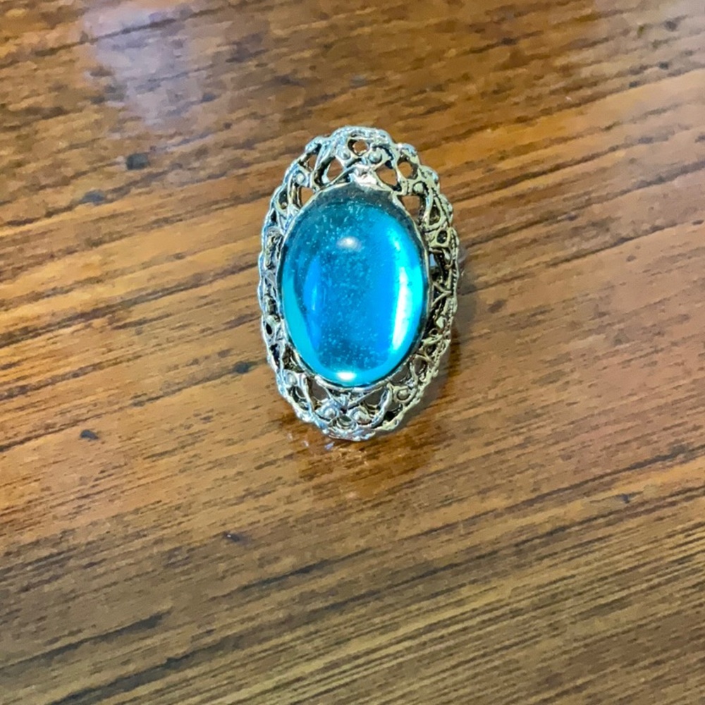 Turquoise statement ring